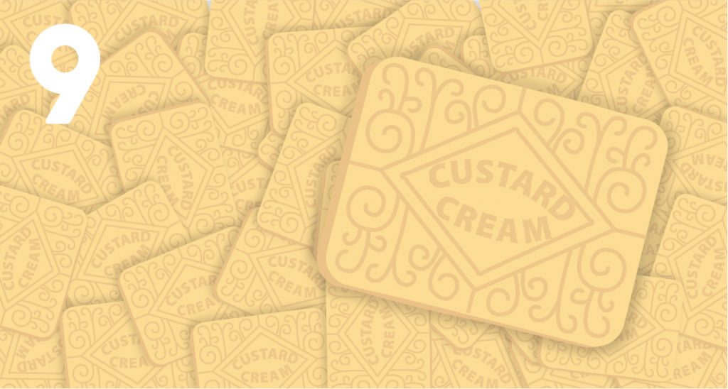 9. Custard Creams